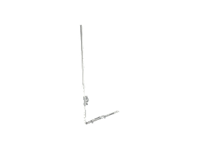 Siegenia Drehkipp- Getriebe, 15  1S K25, konstant, Dornmaß 15mm, silber, titan, galvanisiert