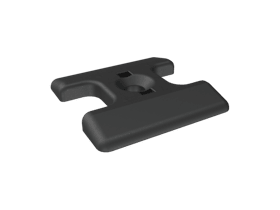 AUFLAUFPLATTE FH 13 RAL9005 TFFH0060-023011