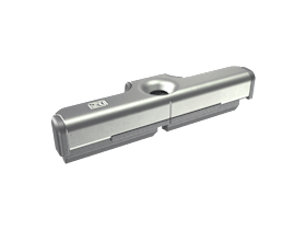 SIEGENIA-AUBI Schließblech Titan S56 A2666 für Rollzapfen (Drehkipp), Stahl, anschraubbar