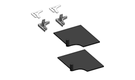 ZUB. DICHTSCHIENE 28/28 RAL7035 DIN L B1 PMZB2222-021010