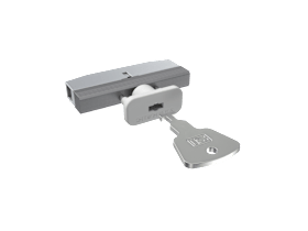 DREHSPERRE VERDECKT GR.2 RAL9006 K50 ZMDS0030-0F6050