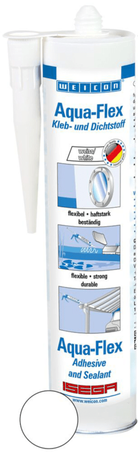 Weicon Kleb- und Dichtstoff Aqua-Flex, weiß