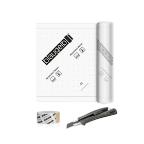 Aktionsset Dampfbremse 225 m² inkl. Roof-Tape 150m und STROXX Cuttermesser