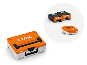 STIHL Akku-Power-Box 1 mit 2x AP 200 S und AL 301