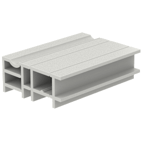 P-01741-33-0-1 | Zwischenprofil | GU-934, GU-937, GU-timberstep 164