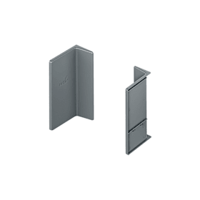 Abdeckkappen für SAH 500 Typ A, links und rechts, grau