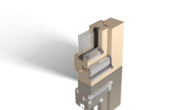 VORSATZREGENSCHIENE AP 16.24 SILBER BC-O 20030296-601 VE=108 M