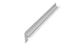 KOMPAKTABSCHLUSS KLINKER A 450 370 MM LINKS RAL 9016