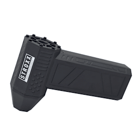 STROXX Turbo-Gebläse 180 W bürstenlos mit Akku, USB-C-Ladung und integrierter Taschenlampe