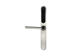XLOCK Dig. Türbeschlag Außentür, silber	BLE, Fingerprint, NFC, IP65, H20FS
