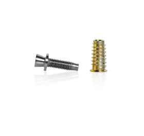 blaugelb Befestigung T06/08 M8X25MM INKL. RAMPA MUFFE FÜR blaugelb TÜRGR.1/3FLACH 90° RAL9005