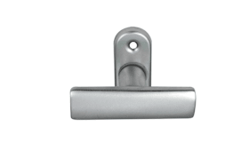 Hermo Fenstergriff mit ovaler Rosette,Kreuzolive, EV1,  1103-1-1