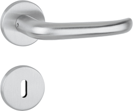 ZT-Drückergarnitur 1806 BASIC 06 - Klasse 3 | mit Rosetten 2273 K