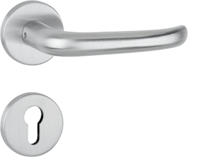 ZT-Drückergarnitur 1806 BASIC 06 - Klasse 3 | mit Rosetten 2273 K