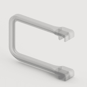 Hettich Trennbügelset Lario 100, transparent