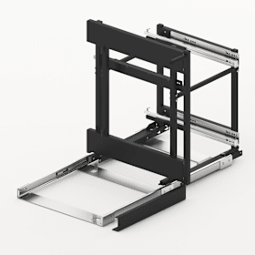 Hettich Tragrahmen Orta, Frontbreite 400, anthrazit