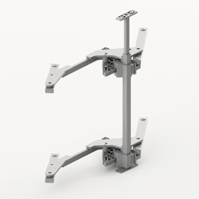 Hettich Beschlagset Salso, Frontbreite 400, links, silber