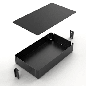 Hettich Olona Einhängetablar 200, Korpusbreite 300, anthrazit