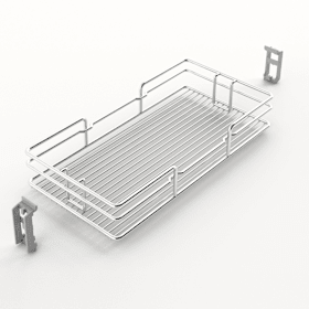 Hettich Olona Einhängekorb 100, Korpusbreite 300, verchromt