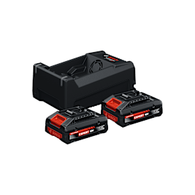 Batterie/Ladegerät Set 2x EXBA18V-40 + GAL 12V/18V-80