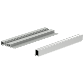 K-19365-25-0-1 | Aufsatzschiene | Krt. Aufsatzschiene Gealan S9000 A