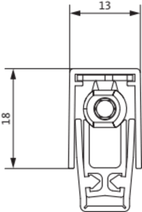 SBS BB-ZAD9 ABSENKDICHTUNG 18X13 960MM BLANK (H-01868-09-0-0)