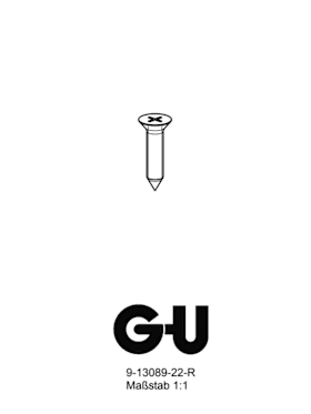 9-13089-22-R-1 | Senkblechschraube