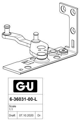 6-36031-00-L-1 | Ecklager | UNI-JET SCF
