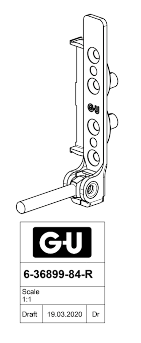 6-36899-84-R-1 | Ecklager | UNI-JET M6/12