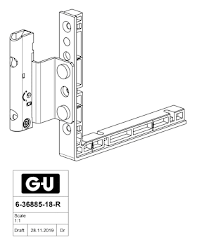 6-36885-18-R-1 | Falzeckband | UNI-JET M6/4, UNI-JET M6/12