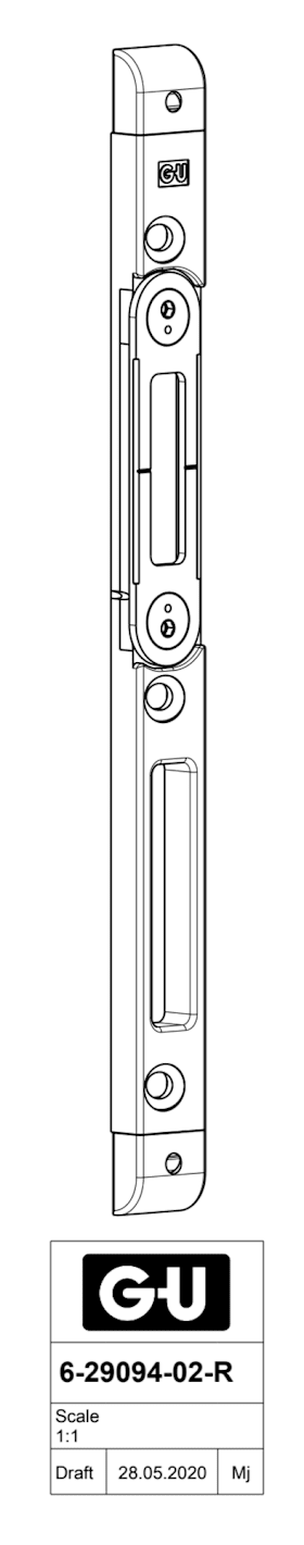 6-29094-02-R-1 | Schließblech | SECURY