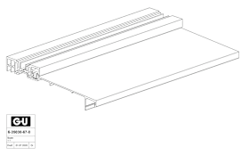 6-35030-67-0-5 | Schwellengrundkörper | GU-timberstep 164 | GU-934, GU-937, GU-954, GU-957