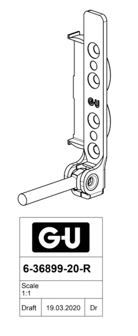 6-36899-20-R-7 | Ecklager | UNI-JET M6/12