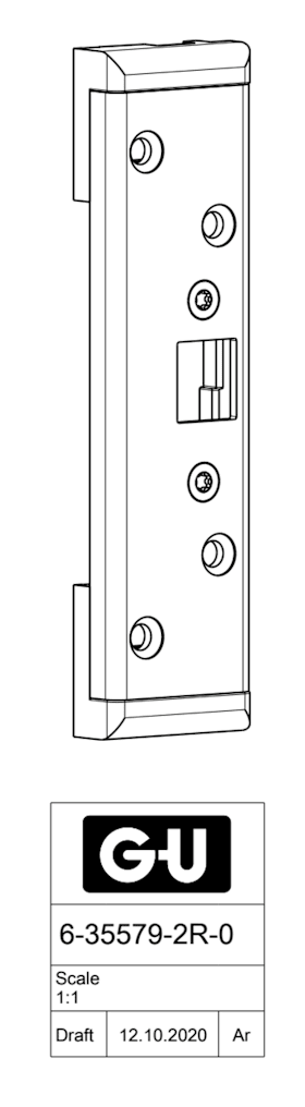 6-35579-2R-0-1 | Schließplatte | SECURY