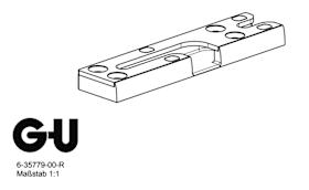 6-35779-00-R-1 | Kippdrehschließplatte | UNI-JET