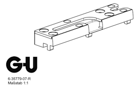 6-35779-07-R-1 | Kippdrehschließplatte | UNI-JET