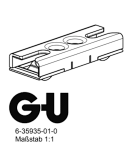 6-35935-01-0-1 | Sicherheitsschließplatte | UNI-JET Se