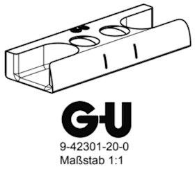 9-42301-20-0-1 | Schließplatte | UNI-JET, SECURY