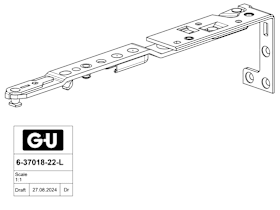6-37018-22-L-1 | Scherenarm | UNI-JET SCF