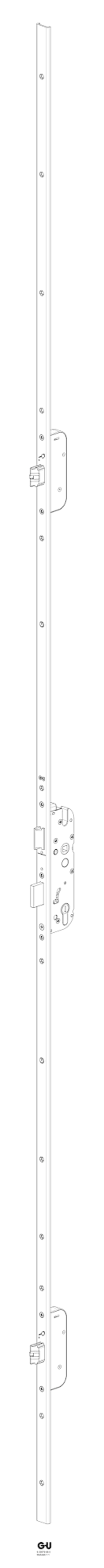 6-29579-88-0-8 | Mehrfachverriegelung | Sec A 40/92/8/24x6/1020/2285/580/760