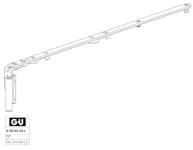 6-39143-20-L-7 | Scherenarm | KD-Scherenarm UNI-JET D+S NL13 751-1200