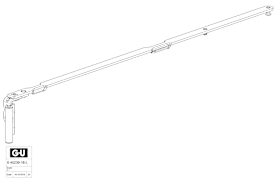 6-40239-18-L-1 | Scherenarm | Scherenarm UNI-JET M6 NL13 1201-1600