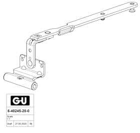6-40245-20-0-1 | Scherenarm | Scherenarm UNI-JET D NL13/14 400-500