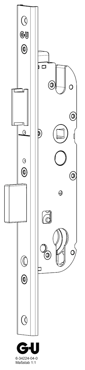 6-34224-04-0-8 | Einsteckschloss