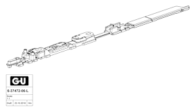 6-37472-06-L-1 | Scherenführung | ALU-JET CC610, ALU-JET CC606