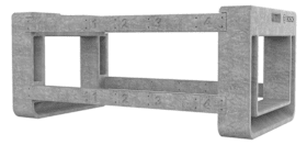 Bosch Zubehör für Luftwärmepumpen F-HP Fertigfundament für Außeneinheiten 7738345650