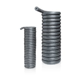 blaugelb Rundschnur PE geschlossenzellig m.Hohlkern, 15mm grau, Hohlkern 6mm, VE 550 Meter