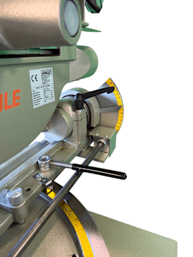 Graule Handkurbel - Neigen von vorne