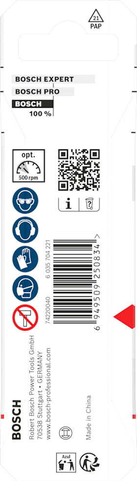 Bosch CYL-9 Soft Ceramic Bohrer, 6 x 80 mm