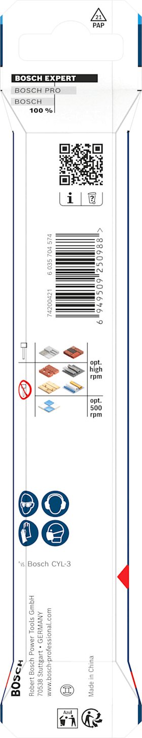 Bosch EXPERT HEX-9 Multi Construction Bohrer, 5 x 90 x 150 mm